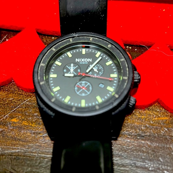 Nixon Men's Rover Black Dial Watch - A290-760